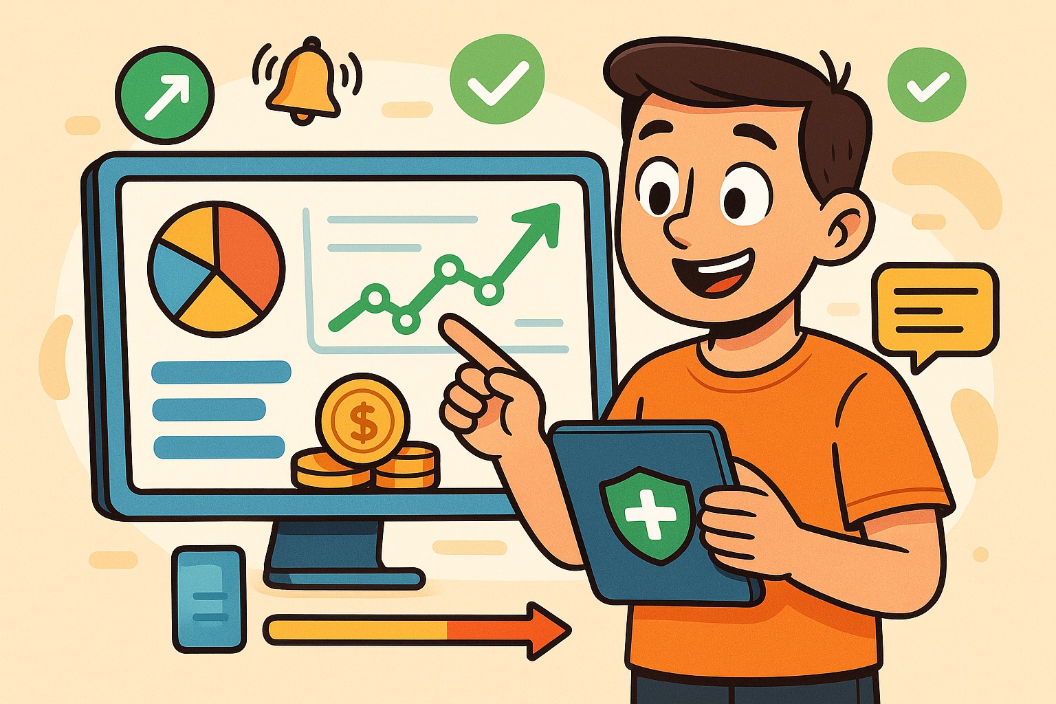 Controle financeiro moderno